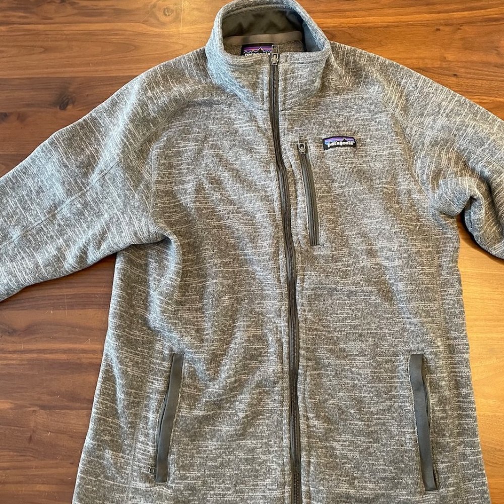 Patagonia Better Sweater Jacket - Large - Nickel Color